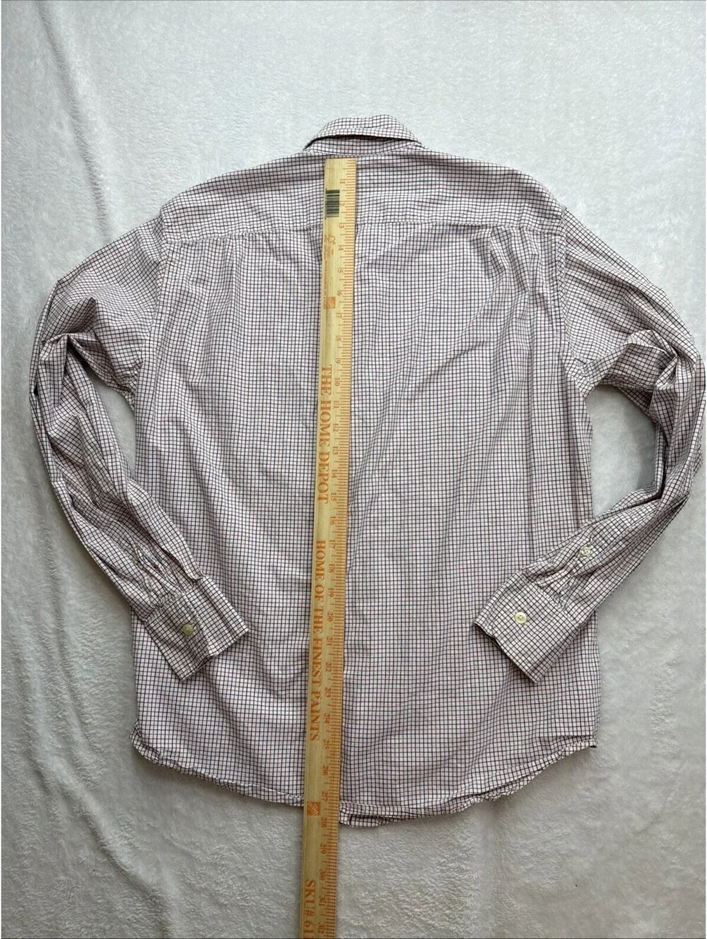 Tailored By J. Crew Men’s Long Sleeve Button-Down Shirt Summer Plaid Medium